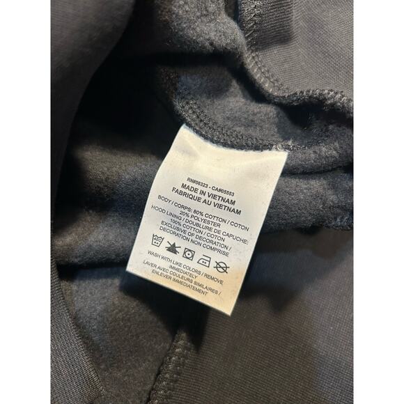 Nike WNBA Fleece Pullover Hoodie Men’s Size XL Black Orange DR9596 010 - Picture 7 of 7